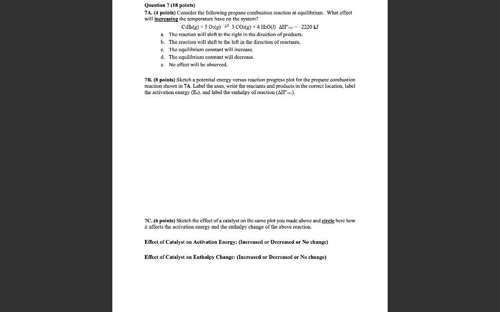 Solved Question 7 (18 points) 7A. (4 points) Consider the | Chegg.com