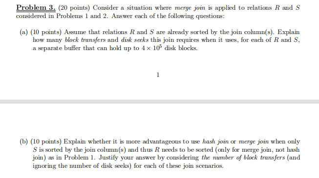 Problem 3. (20 points) Consider a situation where | Chegg.com