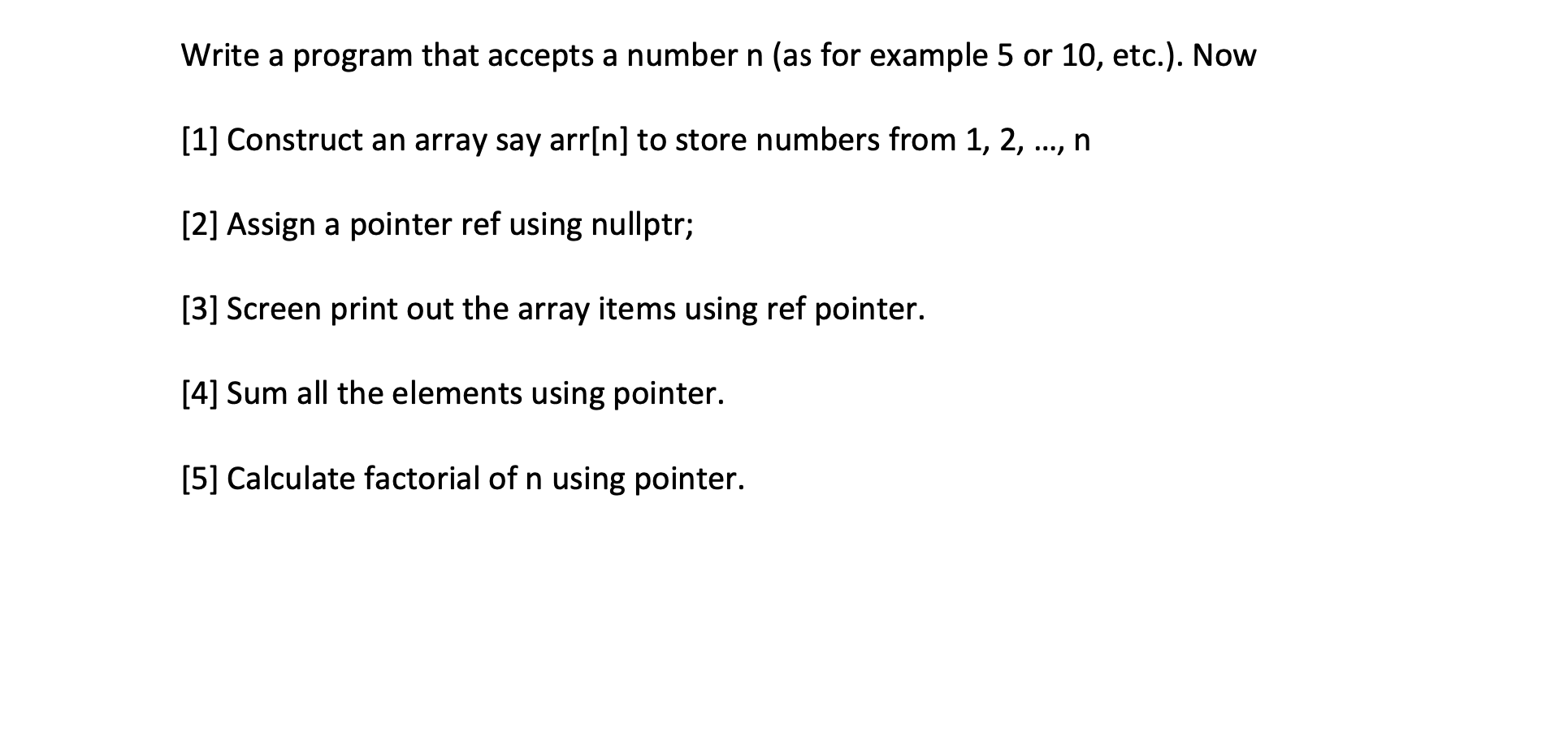 Solved Write a program that accepts a number n (as for | Chegg.com