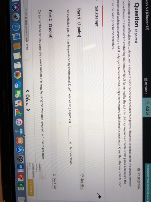 Solved 06 Question (2 points) G See page 502 Colonoscopies | Chegg.com