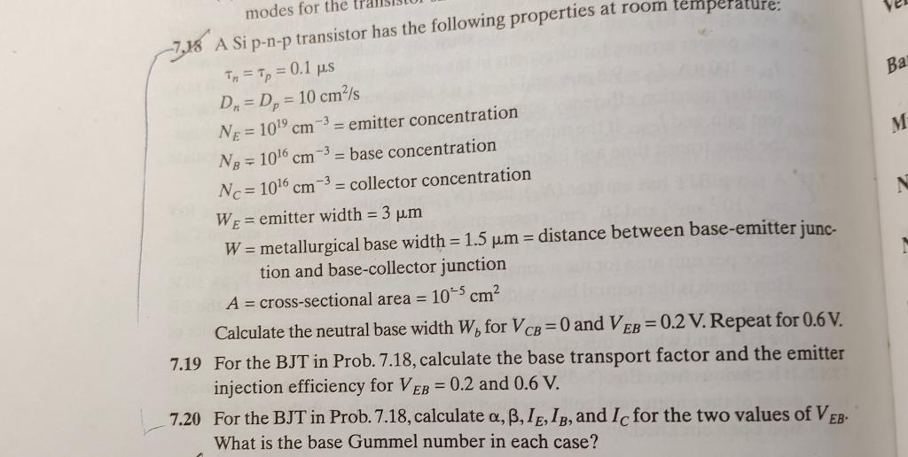 Solved Please Solve 7 18 7 19 And 7 20 According To Chegg Chegg