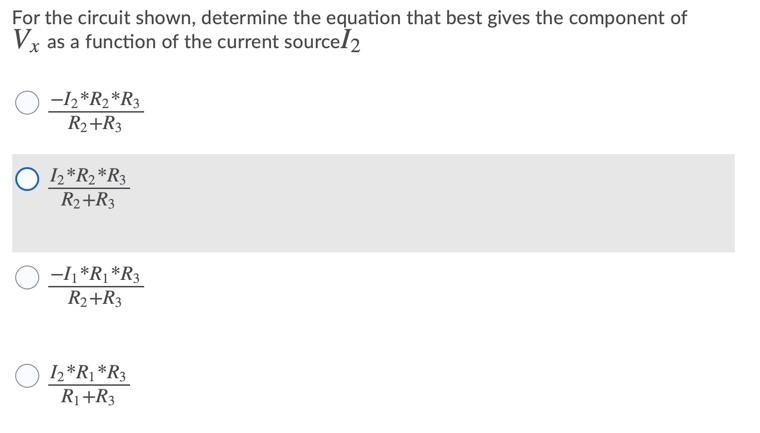 Solved Question 1 (5 points) The circuit shown can be solved | Chegg.com