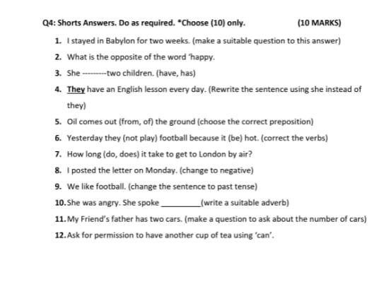 Some Verbs in the Past Tense. pla y We play football every day