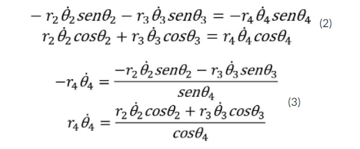 Solved Having determined the equations for the coupler link | Chegg.com