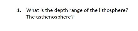 Solved Continental crust Lithosphere Oceanic crust | Chegg.com