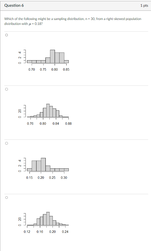 Solved Which of the following might be a sampling | Chegg.com