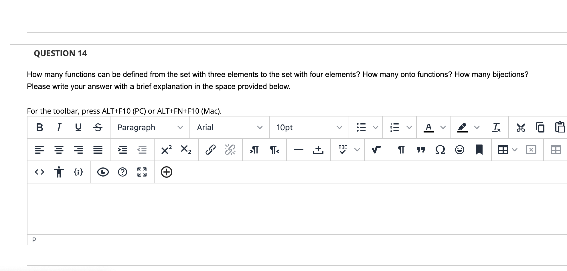 Solved How Many Functions Can Be Defined From The Set With | Chegg.com