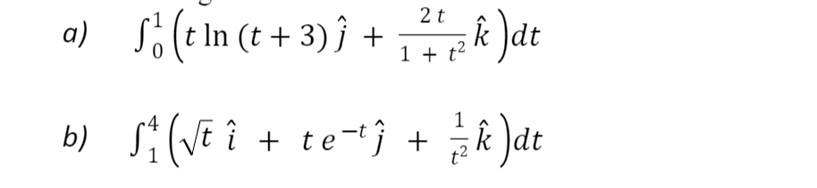 Solved Evaluate The Integrals Chegg