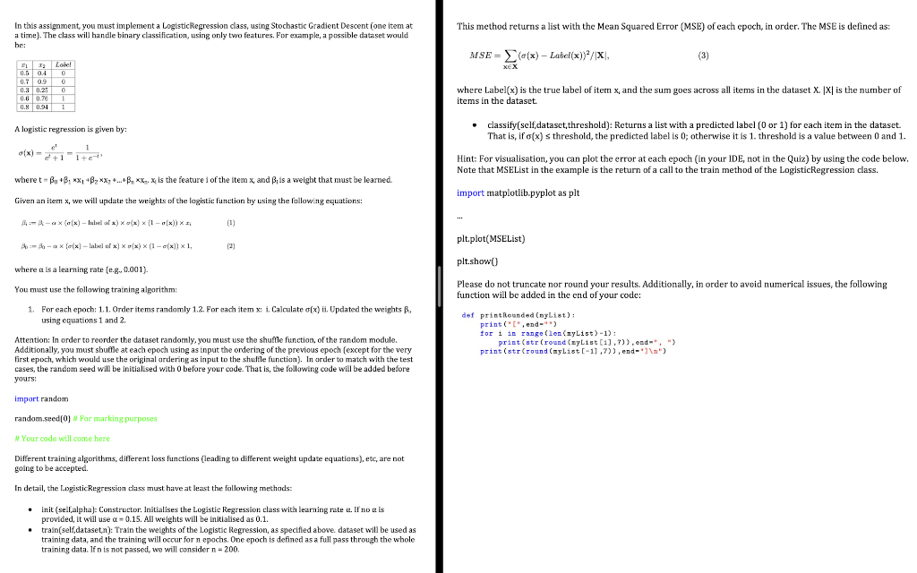 Solved Language: Python. Please comment your lines of | Chegg.com
