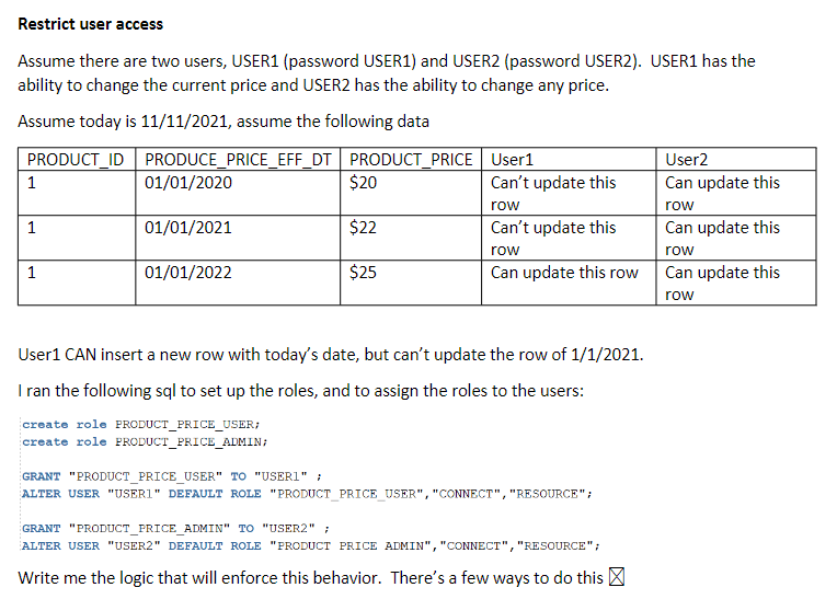 SQL: use this solution to answer the question with | Chegg.com
