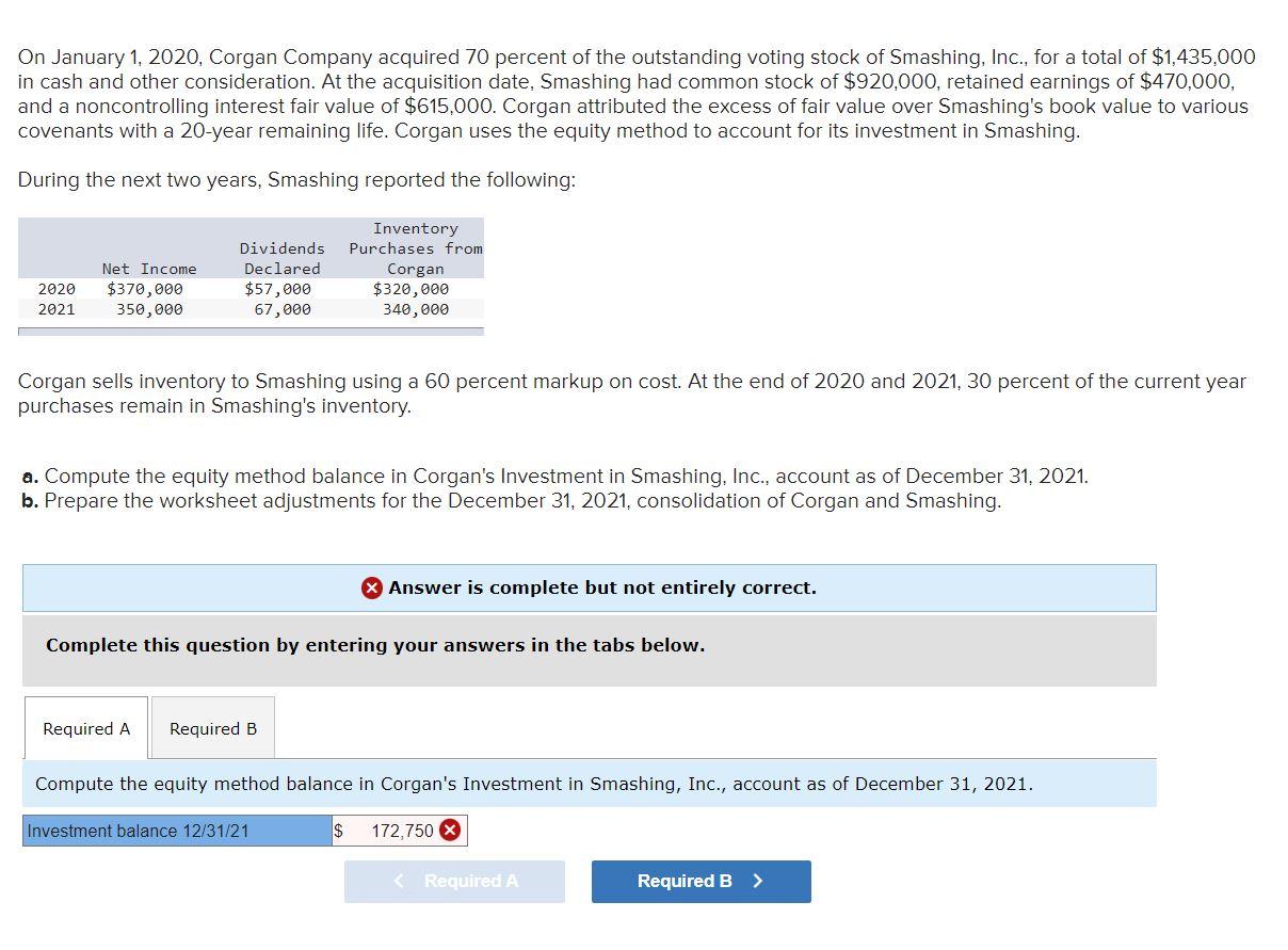 solved-on-january-1-2020-corgan-company-acquired-70-chegg