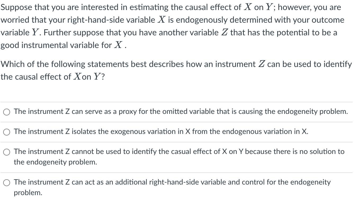 Solved Suppose that you are interested in estimating the | Chegg.com