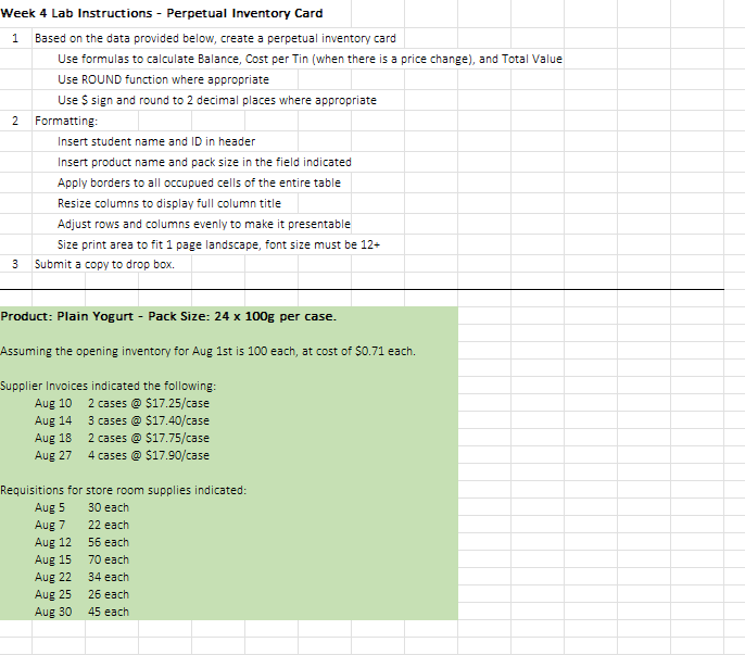 Requisitions for store room supplies indicated: | Chegg.com