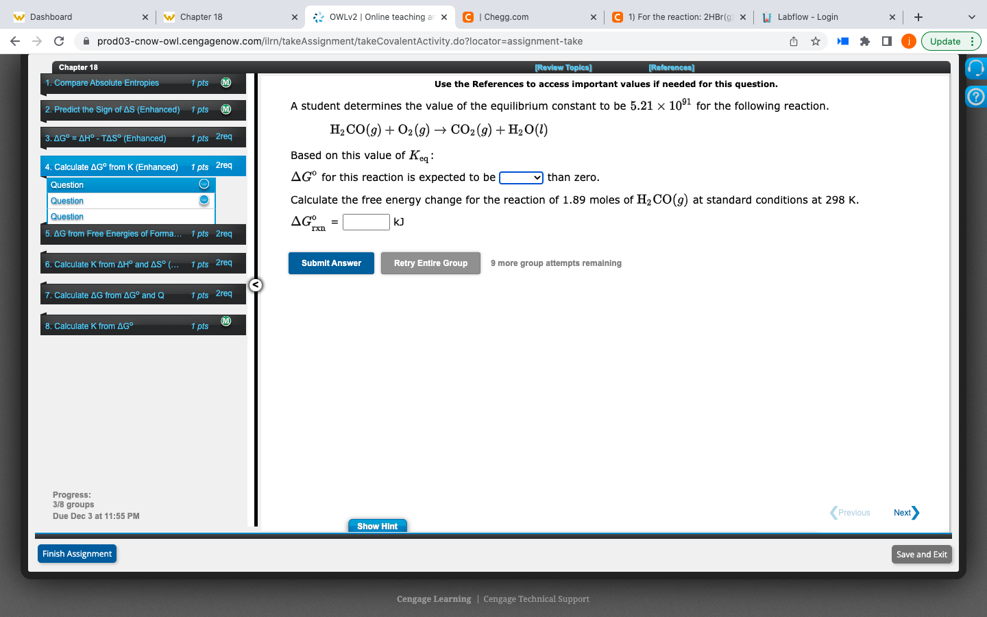 Solved Use the References to access important values if | Chegg.com