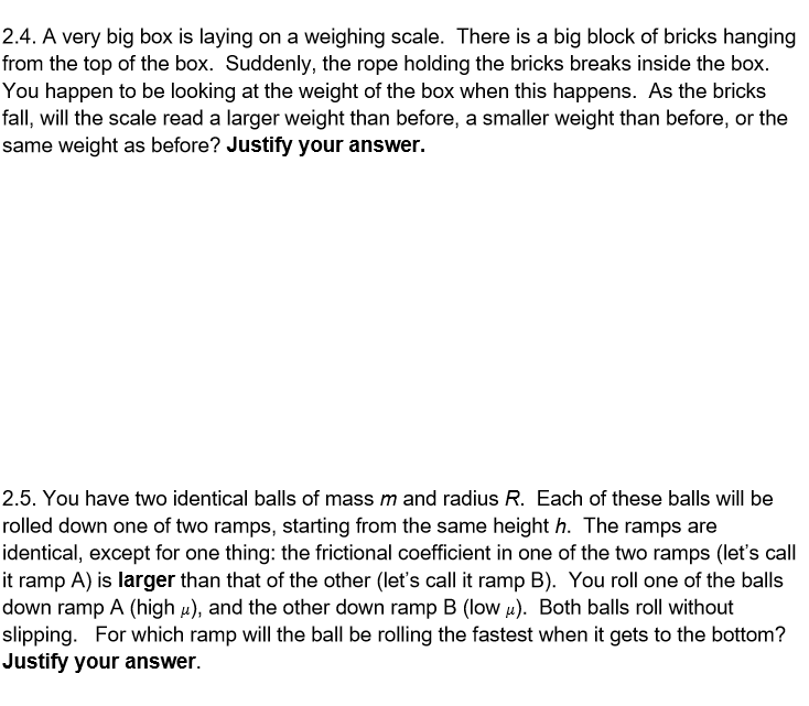 Solved 2. For every question below, you must justify your | Chegg.com
