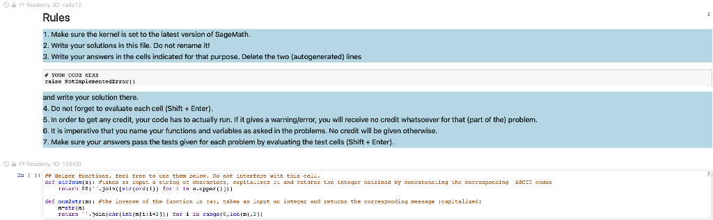 Write codes in Python to solve the following question | Chegg.com