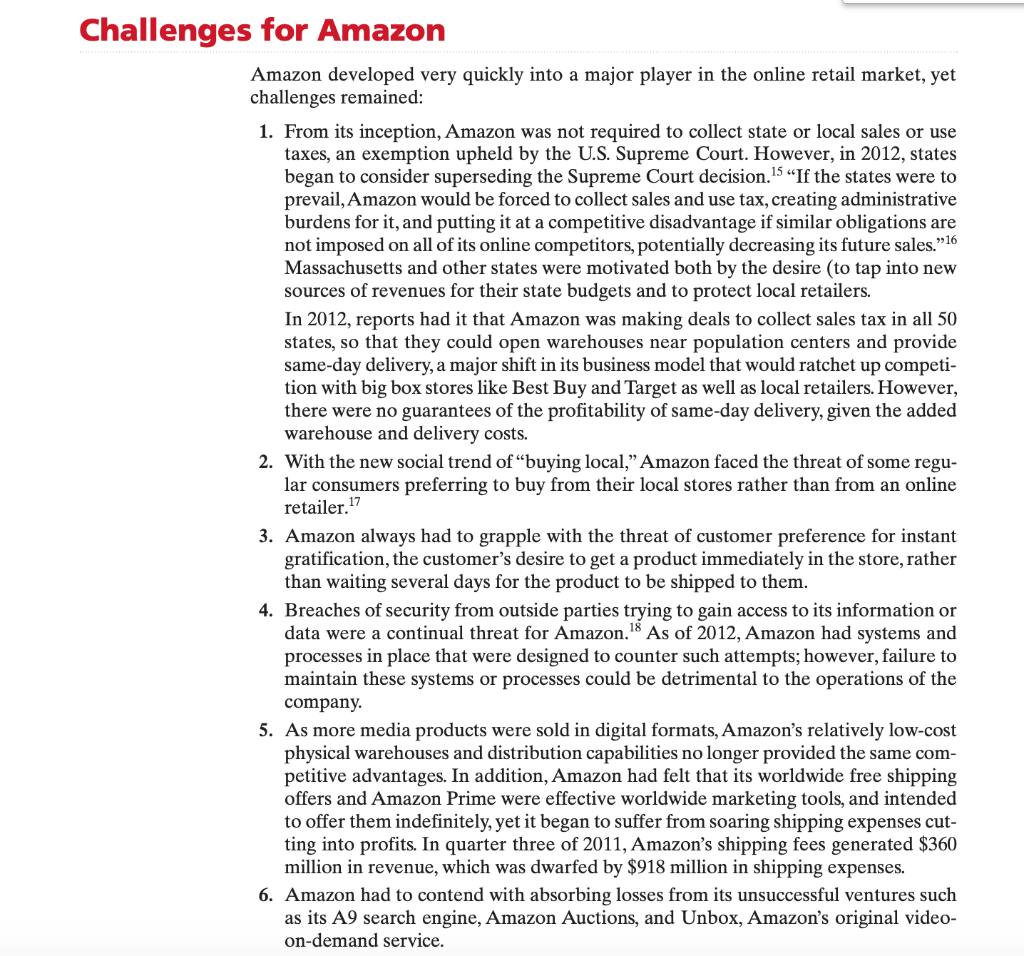 INC. CASE STUDY ANALYSIS The following is