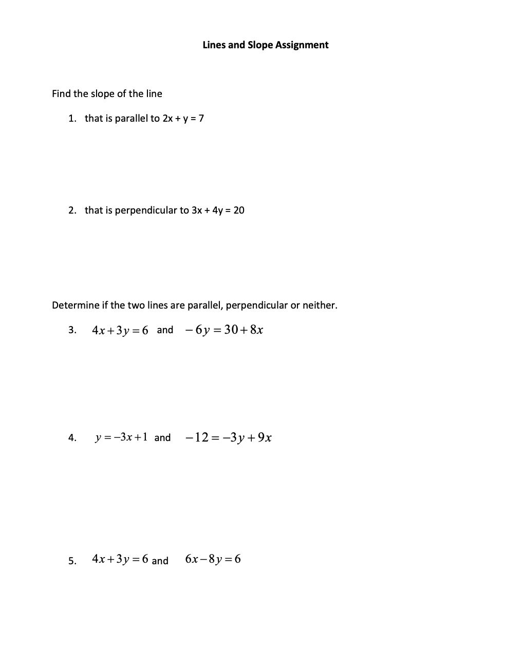 Solved 1. that is parallel to 2x+y=7 2. that is | Chegg.com