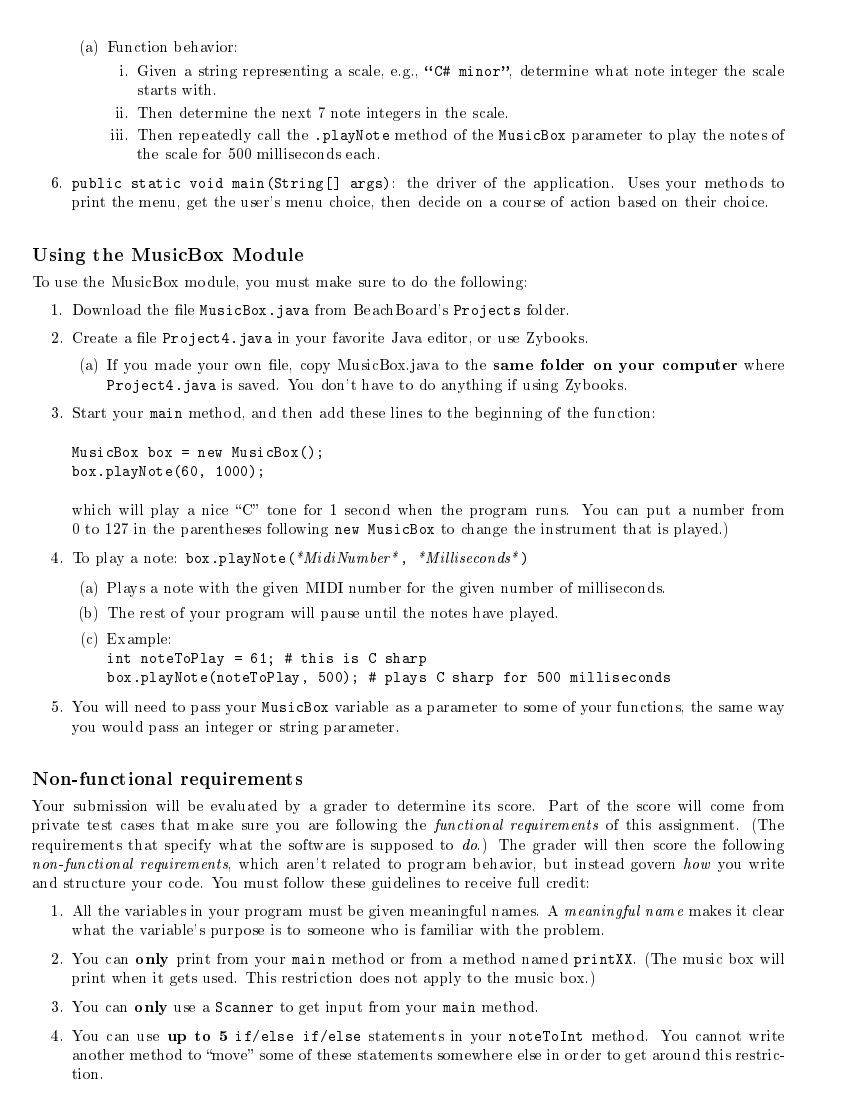 Please complete this Java Project! At the bottom is | Chegg.com