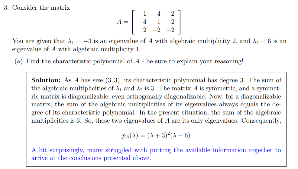 Solved Can you please explain how to do this question? I | Chegg.com