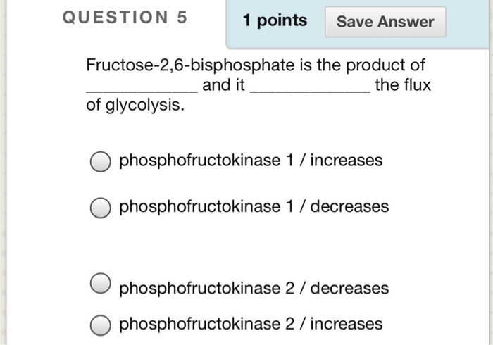 Bisphosphate 6 fructose 2