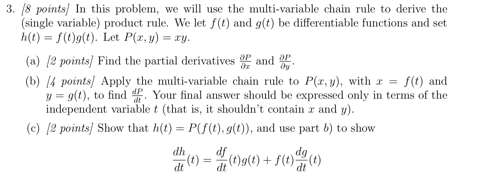 Solved [8 points] In this problem, we will use the | Chegg.com