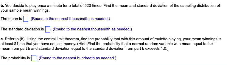 Solved B. ﻿You Decide To Play Once A Minute For A Total Of | Chegg.com