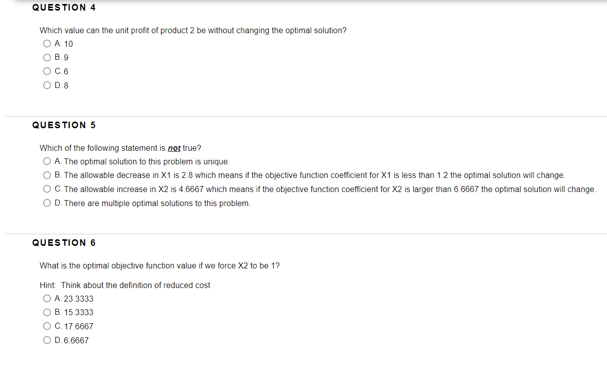 Solved QUESTION 1 Q1 to Q10 is based on this question. There | Chegg.com