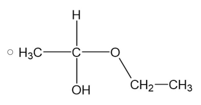 Solved What Is The Correct Structure Of The Hemiacetal 