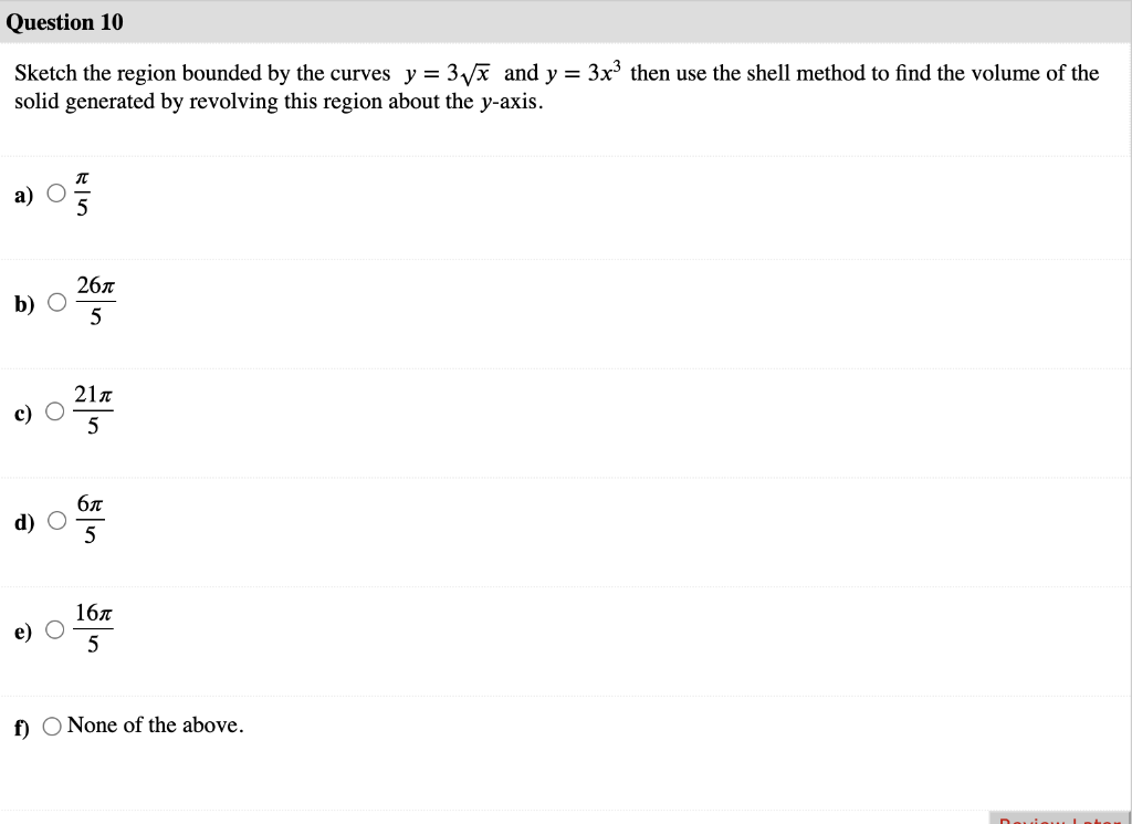 Solved Sketch The Region Bounded By The Curves Y=3x And | Chegg.com