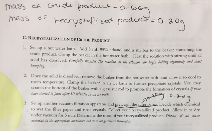 solved-calculate-the-percentage-yield-for-your-crude-and-chegg