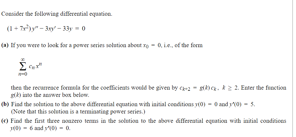 Solved Consider The Following Differential Equation. (1 + | Chegg.com