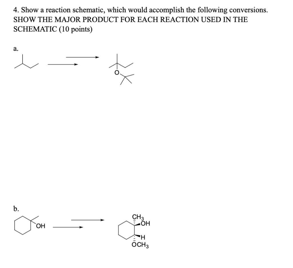 Solved 1. Draw the mechanism for the following reaction ( | Chegg.com