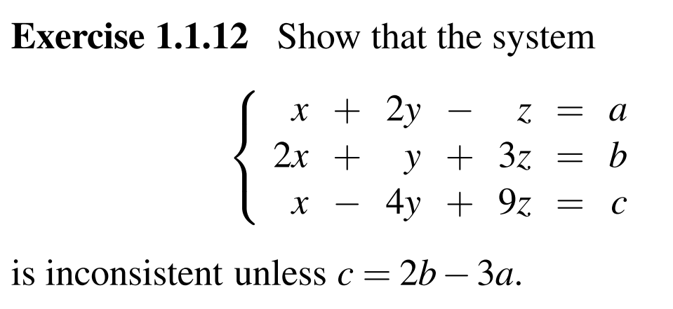 Solved Exercise 1 1 12 Show That The System