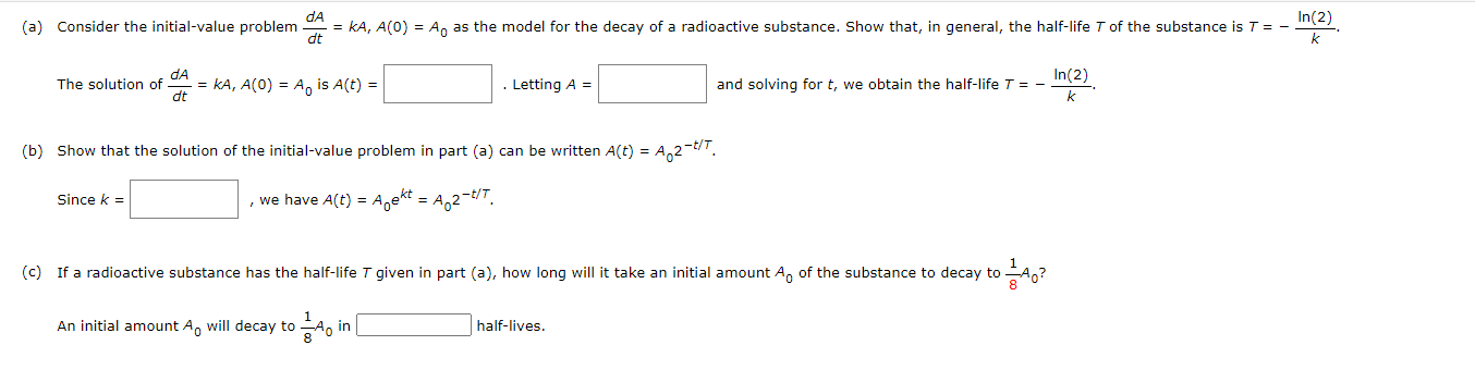Solved (a) Consider the initial-value problem | Chegg.com