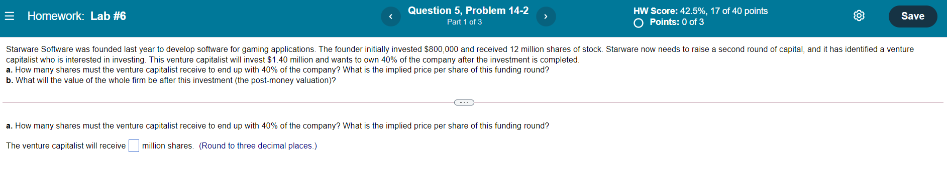Solved Please help me answer the following question parts a | Chegg.com
