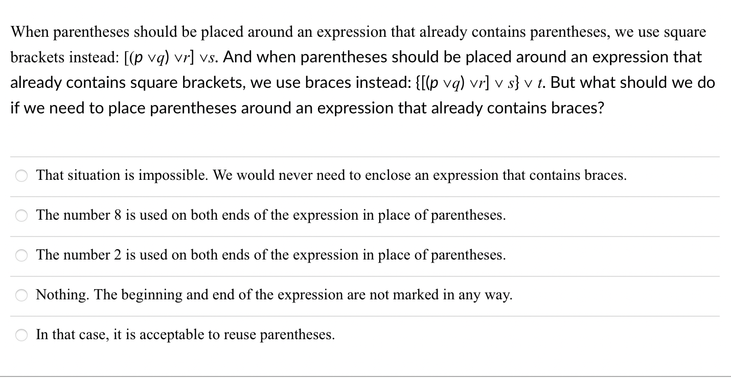 How and When To Use Parentheses ( )