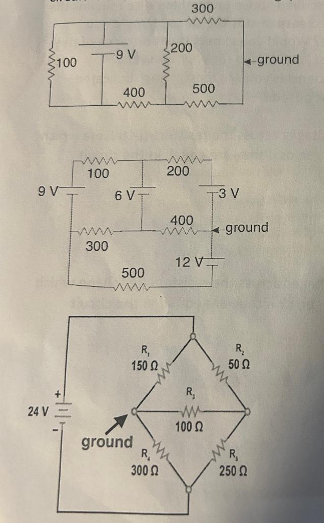 Solved CAN YOU FIND THE CURRENT AND VOLTAGE ACROSS EACH | Chegg.com
