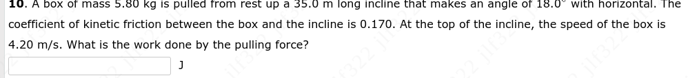 Solved coefficient of kinetic friction between the box and | Chegg.com