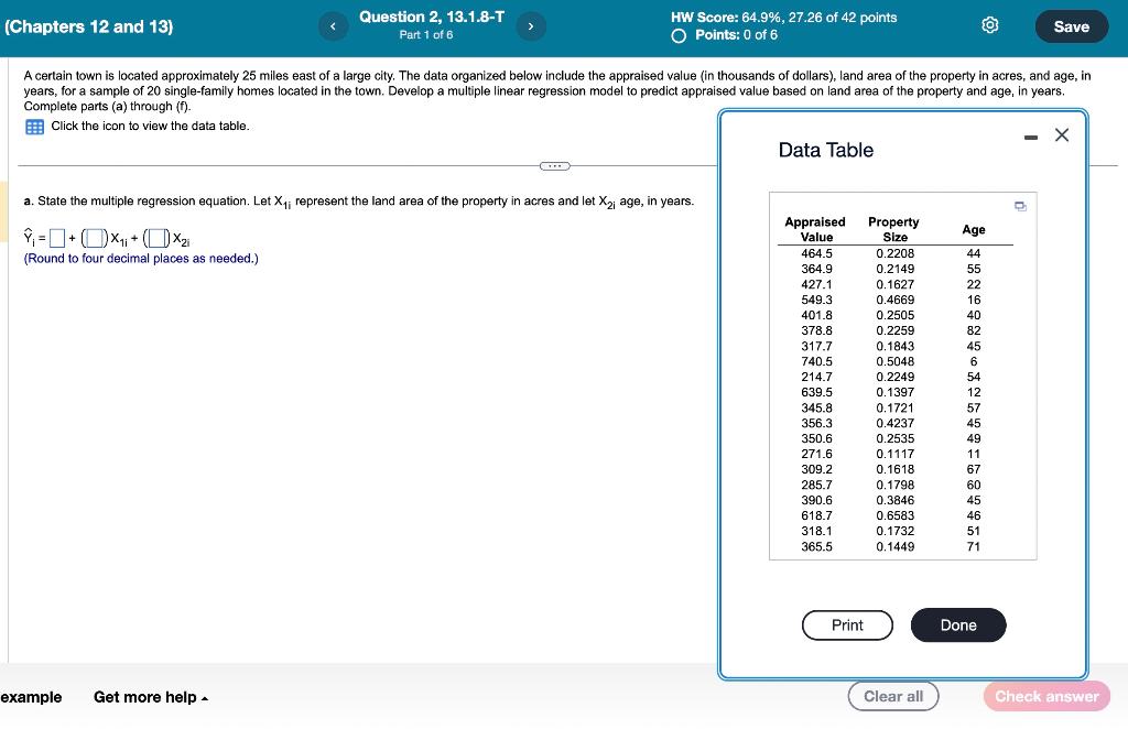 Solved Complete parts (a) through (f). Click the icon to | Chegg.com