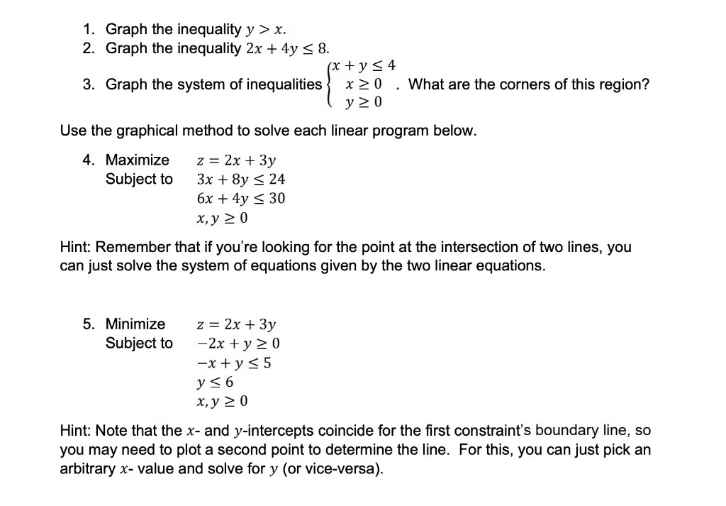 Solved 1 Graph The Inequality Y X 2 Graph The Chegg Com