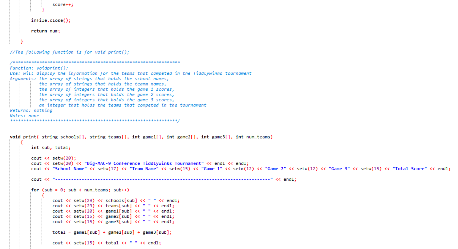 Solved I have done most of the code, but it is not | Chegg.com