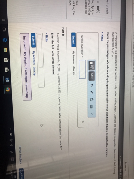 Solved A Hydrocarbon Is A Compound That Contains Mostly Chegg