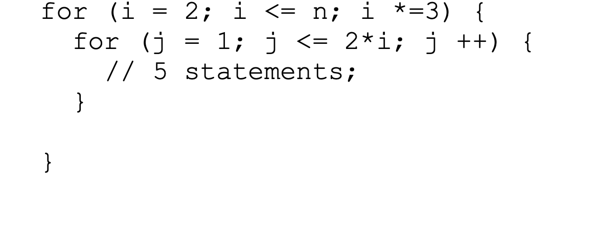 for (i=2;i