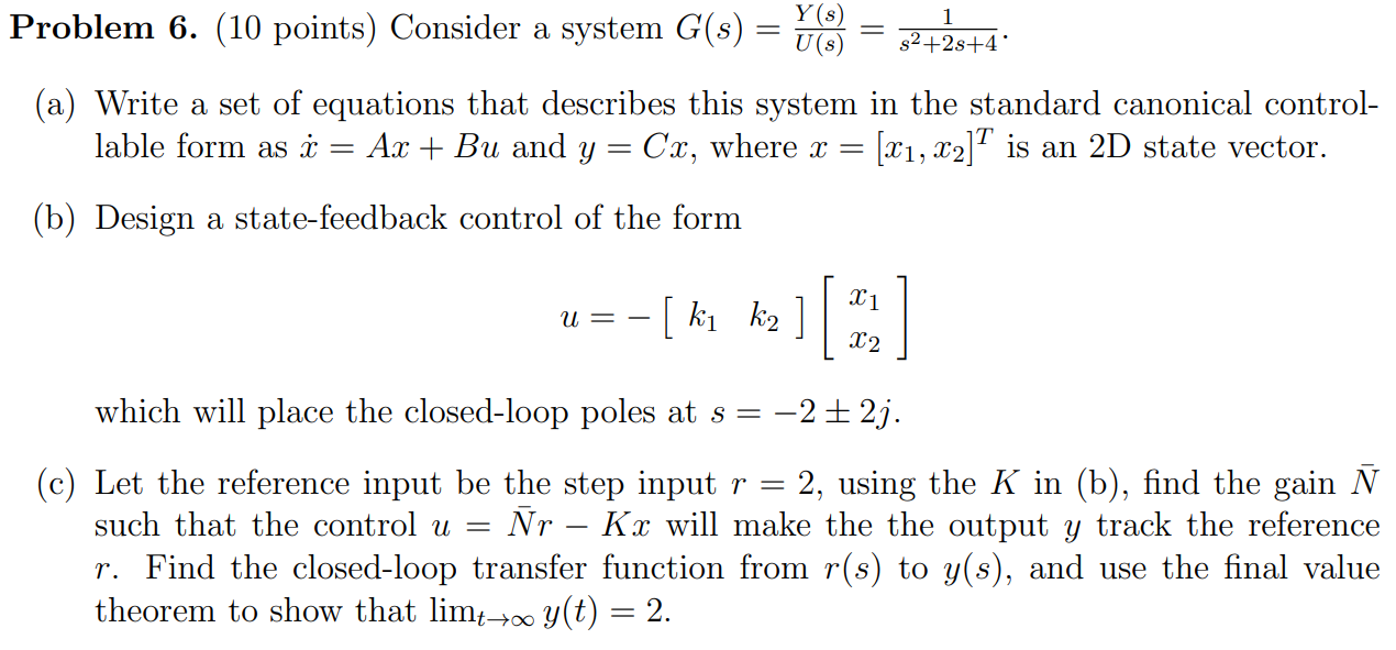 Solved 1 2 28 4 Y S Problem 6 10 Points Consider A S Chegg Com