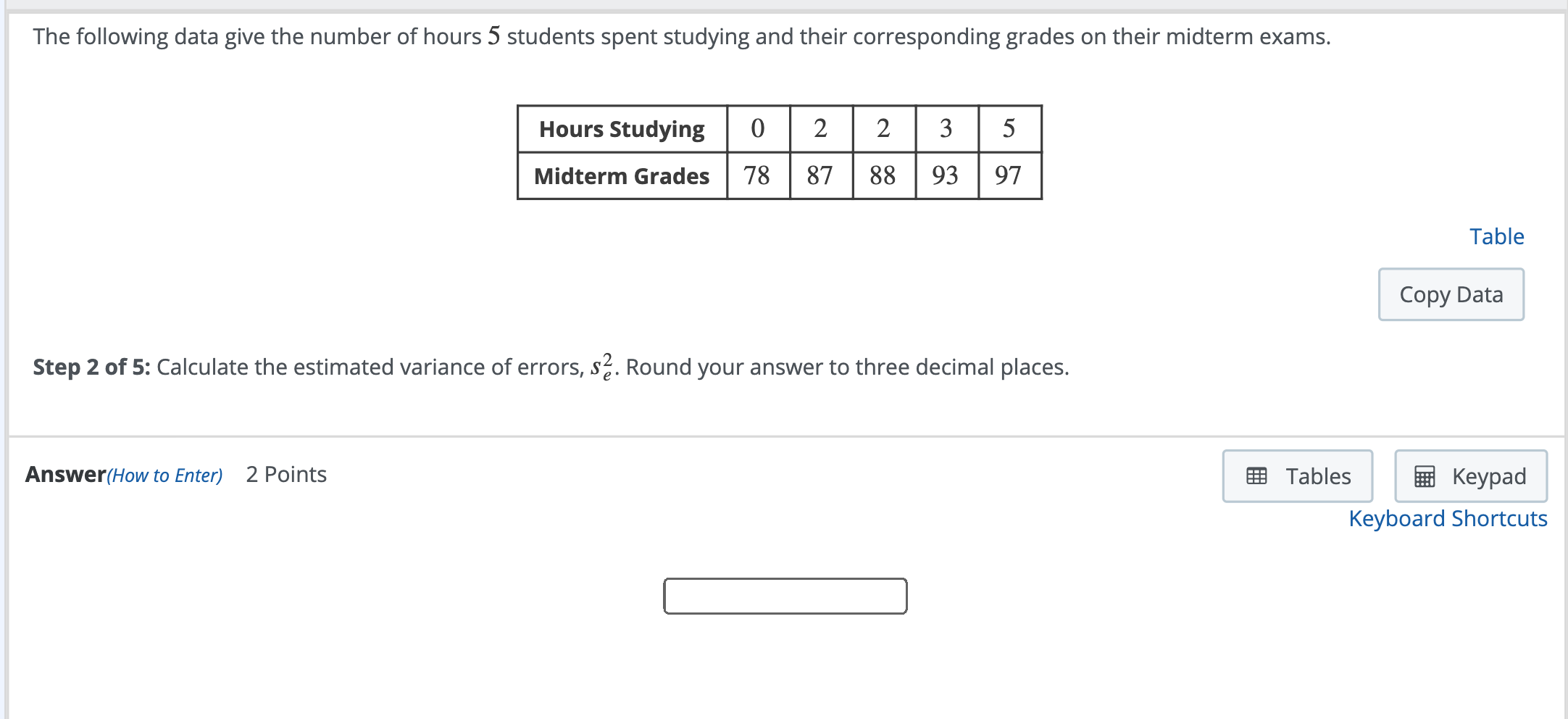 Solved The following data give the number of hours 5 | Chegg.com