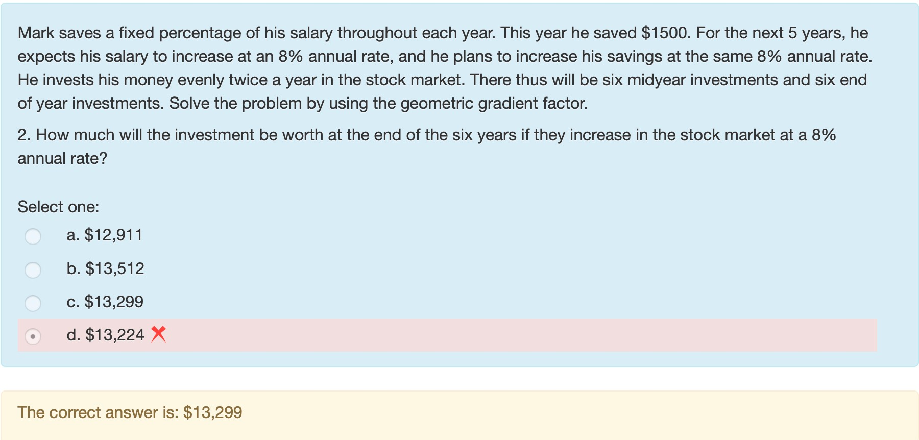 Solved Mark Saves A Fixed Percentage Of His Salary | Chegg.com