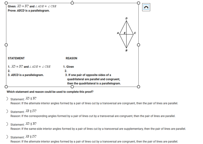 Solved Given Bar Ad B Ar Bc And A De