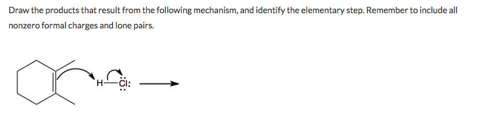 Solved Draw the products that result from the following | Chegg.com