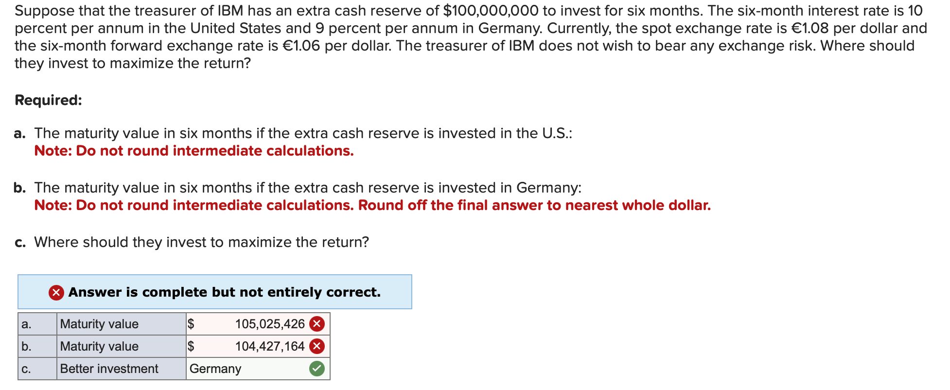 Solved Suppose that the treasurer of IBM has an extra cash | Chegg.com